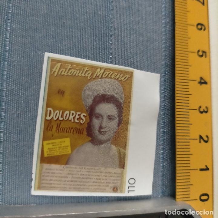 Sammlung von Aufklebern: PEGATINA CROMO ADHESIVO - TROQUELADA - CINE ANTO&Ntilde;ITA MORENO EN DOLORES LA MACARENA