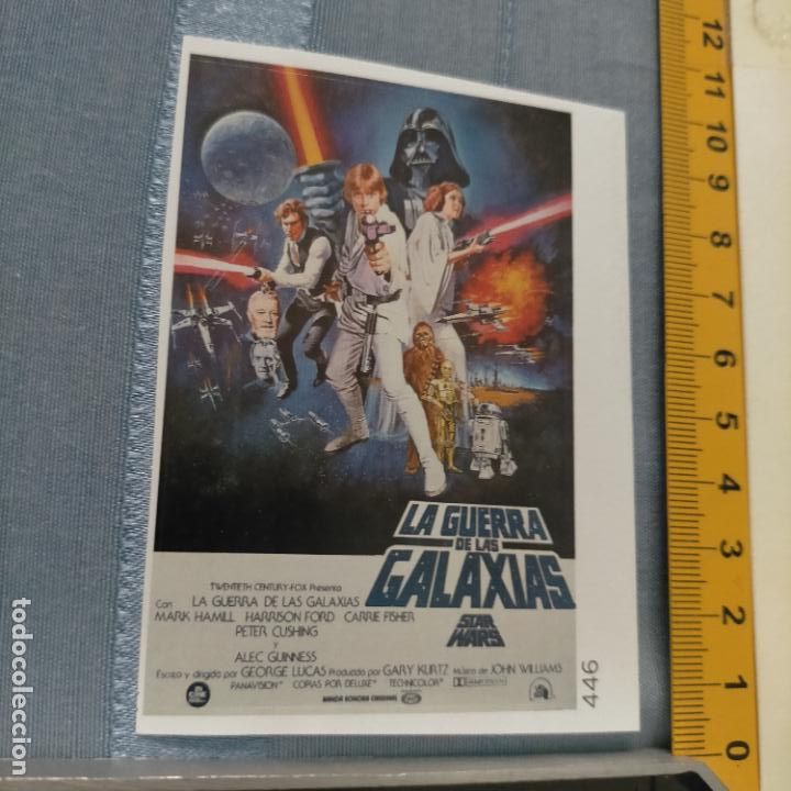 Pegatinas de colecci&oacute;n: PEGATINA CROMO ADHESIVO - TROQUELADA - CINE LA GUERRA DE LAS GALAXIAS STAR WARS