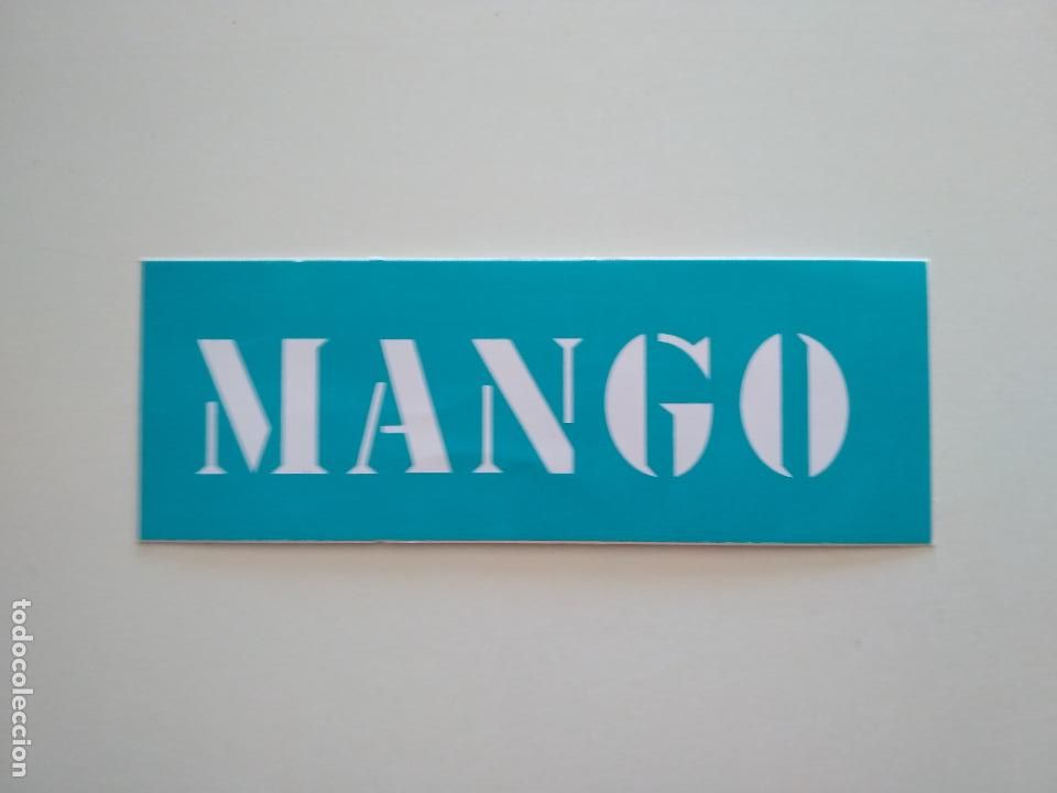 Autocolantes de cole&ccedil;&atilde;o: PEGATINA ADHESIVO MARCA MANGO