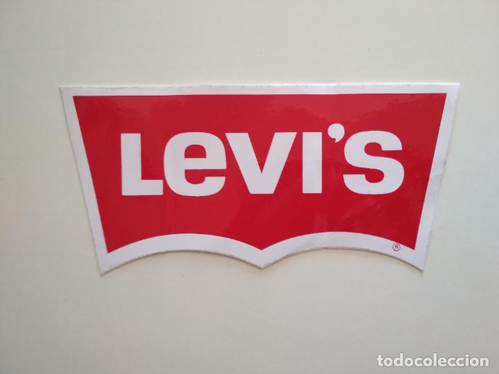 Pegatinas de colecci&oacute;n: PEGATINA ADHESIVO MARCA LEVI'S