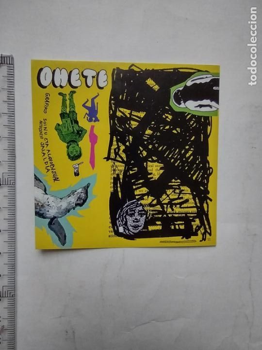 Pegatinas de colecci&oacute;n: OHETE FESTIVAL AUTOEDICI&Oacute;N GR&Aacute;FICA SONORA Y AUDIOVISUAL - BILBAO - PEGATINA - STICKER