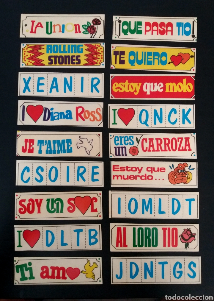 letras adhesivas o r s - Buy Antique and collectible stickers on  todocoleccion