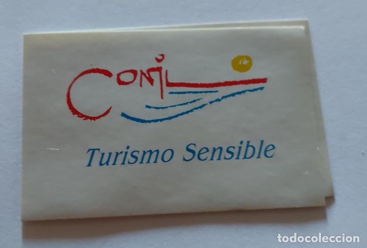 Pegatinas de colecci&oacute;n: Pegatina CONIL turismo sensible - Foto 1