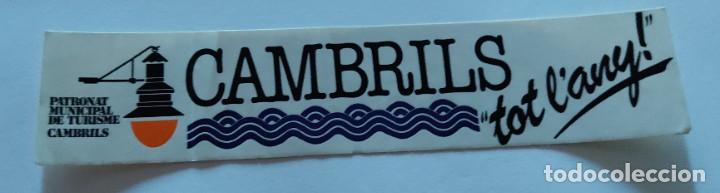 Pegatinas de colecci&oacute;n: Cambrils tot lAny - Foto 1