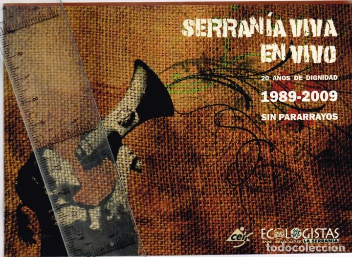 Pegatinas de colecci&oacute;n: 1989/2009 SERRAN&Iacute;A VIVA EN VIVO Pegatina Ecologistas en Acci&oacute;n La Serran&iacute;a CEIS 20 A&ntilde;os de Dignidad