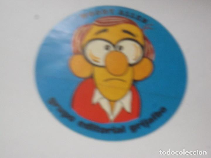 Pegatinas de colecci&oacute;n: PEGATINA ADHESIVO WOODY ALLEN GRUPO EDITORIAL GRIJALBO SIN USAR