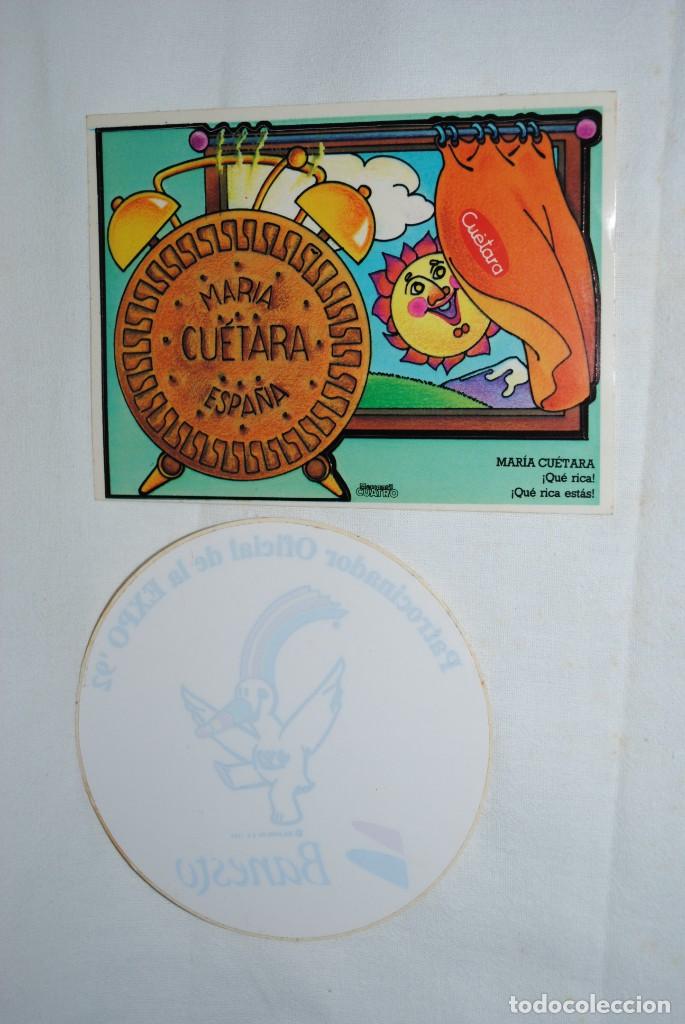 Collection stickers: LOTE DE DOS PEGATINAS DE PROPAGANDAS .