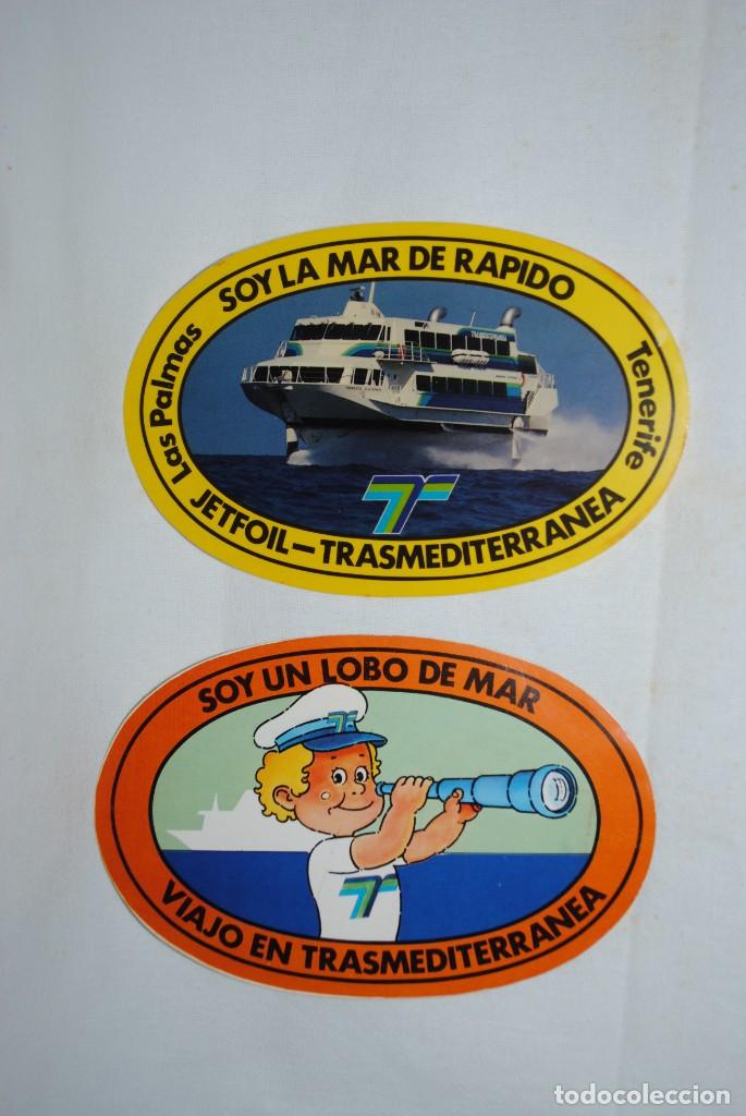 Adesivi di collezione: LOTE DE DOS PEGATINAS . SOY LA MAR DE RAPIDO .