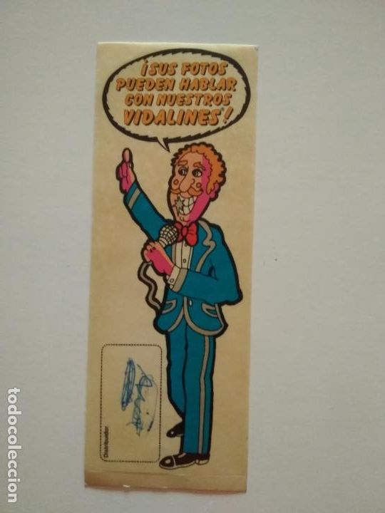 Collection stickers: PEGATINA ADHESIVO FOTOS VIDALINES COMIC DIBUJO LOCUTOR