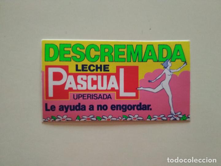 Collection stickers: PEGATINA ADHESIVO MARCA PASCUAL LECHE DESCREMADA