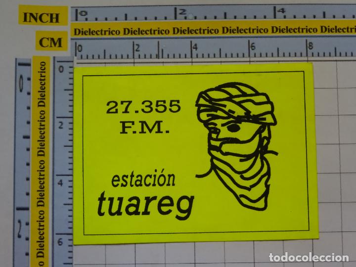 Collection stickers: PEGATINA DE RADIOAFICIONADOS. ESTACI&Oacute;N TUAREG. 108