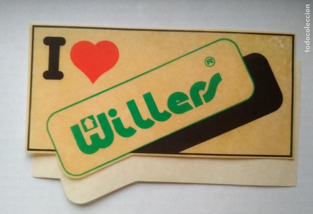 Pegatinas de colecci&oacute;n: PEGATINA ADHESIVO WILLERS