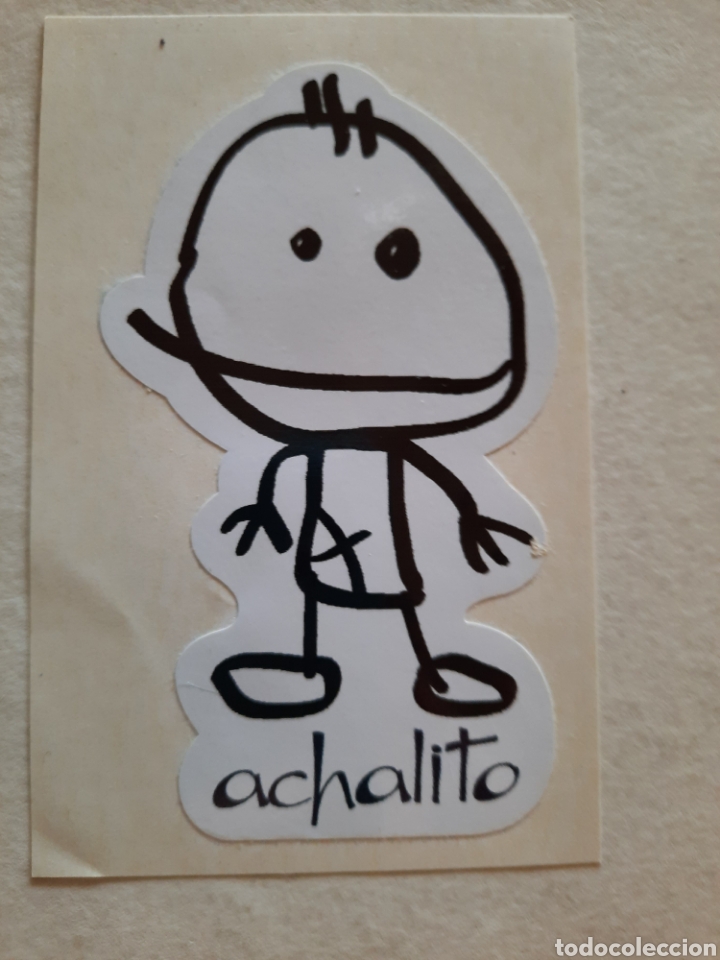 Pegatinas de colecci&oacute;n: Pegatina achalito, monigote - Foto 1