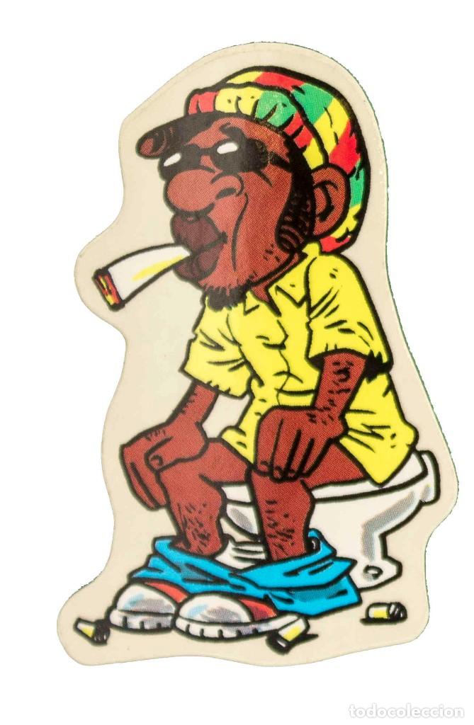 Pegatinas de colecci&oacute;n: Pegatinas plastificada totalmente nueva