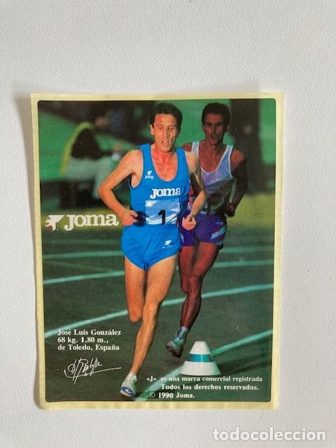 Pegatinas de colecci&oacute;n: PEGATINA JOMA JOS&Eacute; LUIS GONZALEZ 1990