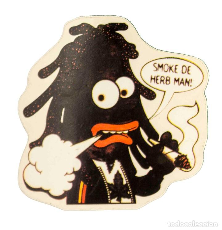 Pegatinas de colecci&oacute;n: Pegatina Stickers rastafari de los a&ntilde;os 80