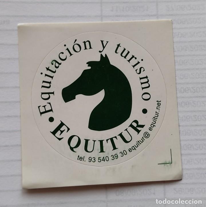 Sammlung von Aufklebern: pegatina Equitur Equitaci&oacute;n y Turismo