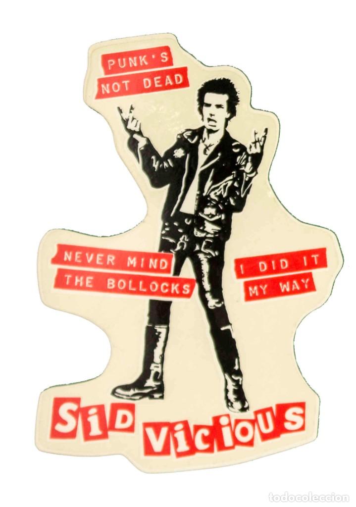 Pegatinas de colecci&oacute;n: Pegatina Stickers music de los a&ntilde;os 80,90 - Sid vicious