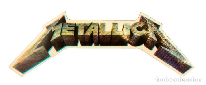 Pegatinas de colecci&oacute;n: Pegatina Stickers music de los a&ntilde;os 80,90 - Metallica