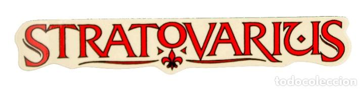 Pegatinas de colecci&oacute;n: Pegatina Stickers music de los a&ntilde;os 80,90 - Stratovarius