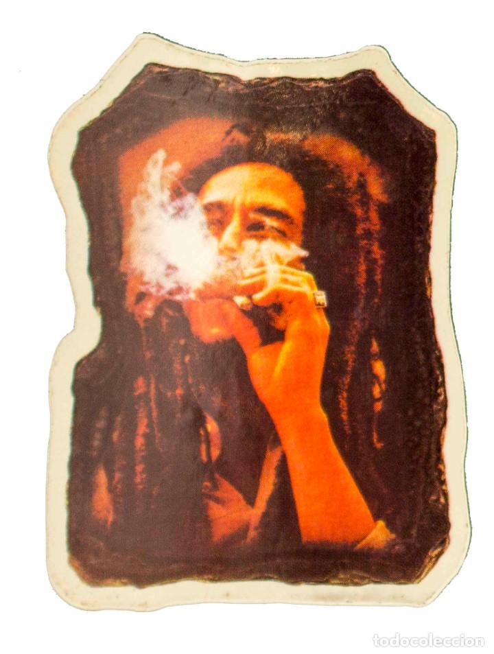 Pegatinas de colecci&oacute;n: Pegatina Stickers music de los a&ntilde;os 80,90 - Bob marley