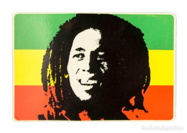 Pegatinas de colecci&oacute;n: Pegatina Stickers music de los a&ntilde;os 80,90 - Bob marley