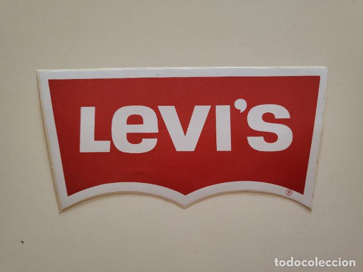 Autocollants de collection: PEGATINA ADHESIVO MARCA DE ROPA BAQUEROS LEVI'S GRANDE