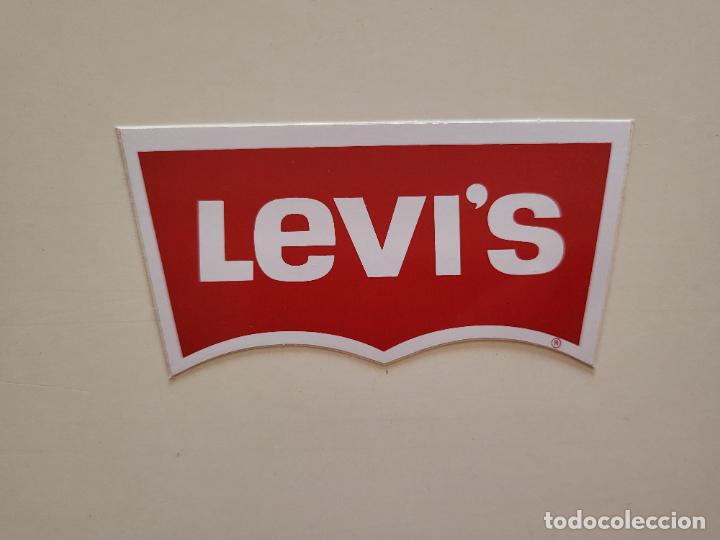 Autocollants de collection: PEGATINA ADHESIVO MARCA DE ROPA BAQUEROS LEVI'S PEQUE&Ntilde;A