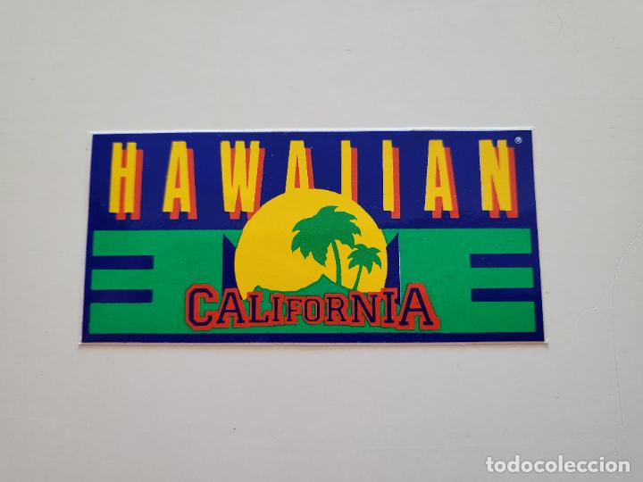 Autocollants de collection: PEGATINA ADHESIVO HAWAIIAN CALIFORNIA HAWAI LOS ANGELES