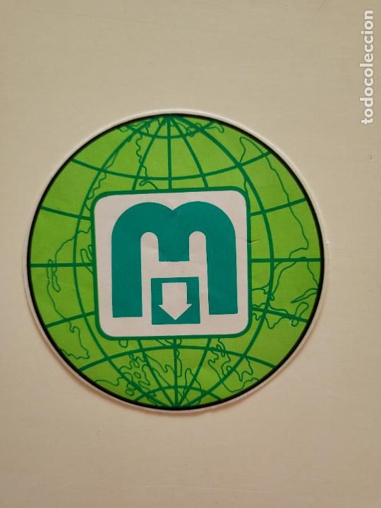 Autocollants de collection: PEGATINA ADHESIVO MARCA M BOLO TERR&Aacute;QUEO LA TIERRA VERDE