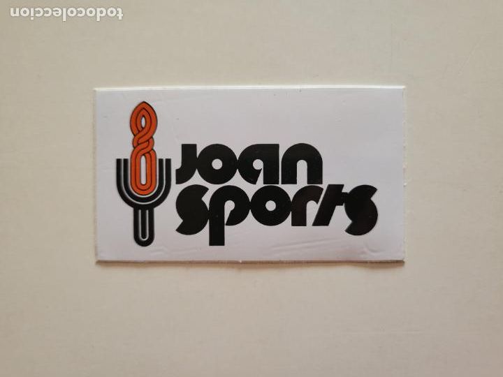 Autocollants de collection: PEGATINA ADHESIVO TIENDA DE DEPORTES JOAN ESPORTS SABADELL