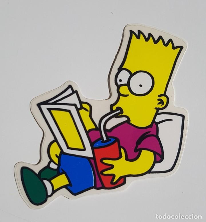 Adesivi di collezione: Pegatina Stickers ideal para coches, motos, carpetas y habitaciones. Bart simpsons