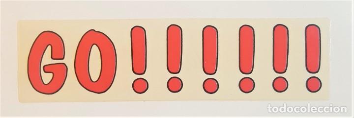 Autocolantes de cole&ccedil;&atilde;o: Pegatina Stickers ideal para coches, motos, carpetas y habitaciones. GO!!!!!!