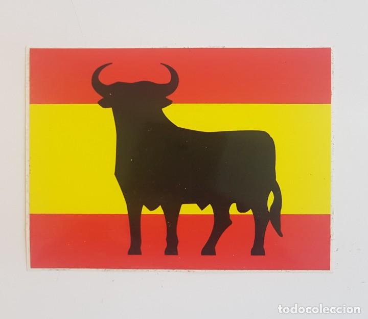 Adesivi di collezione: Pegatina Stickers ideal para coches, motos, carpetas y habitaciones. Espa&ntilde;a toro