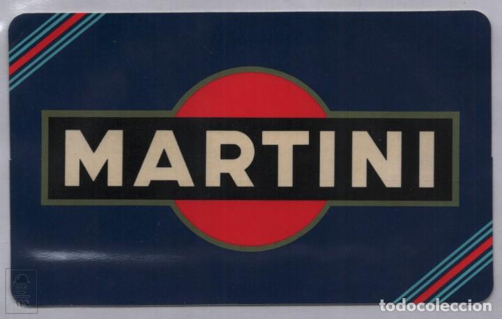 Pegatinas de colecci&oacute;n: Pegatina Publicitaria Bebidas Martini - Medidas 15,6 x 9,5 cm