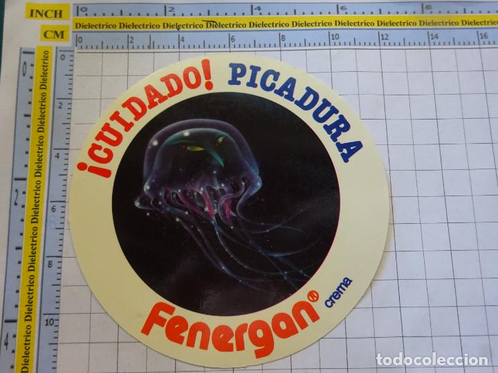 Autocolantes de cole&ccedil;&atilde;o: PEGATINA DE MEDICAMENTOS. PICADURA MEDUSA FENERGAN CREMA. 55