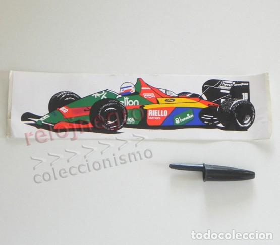 Pegatinas de colecci&oacute;n: ANTIGUA PEGATINA - COCHE DE F1 - BENETTON RIELLO - M&Aacute;S COSAS F&Oacute;RMULA 1 DEPORTE F1 EN OTRAS SECCIONES