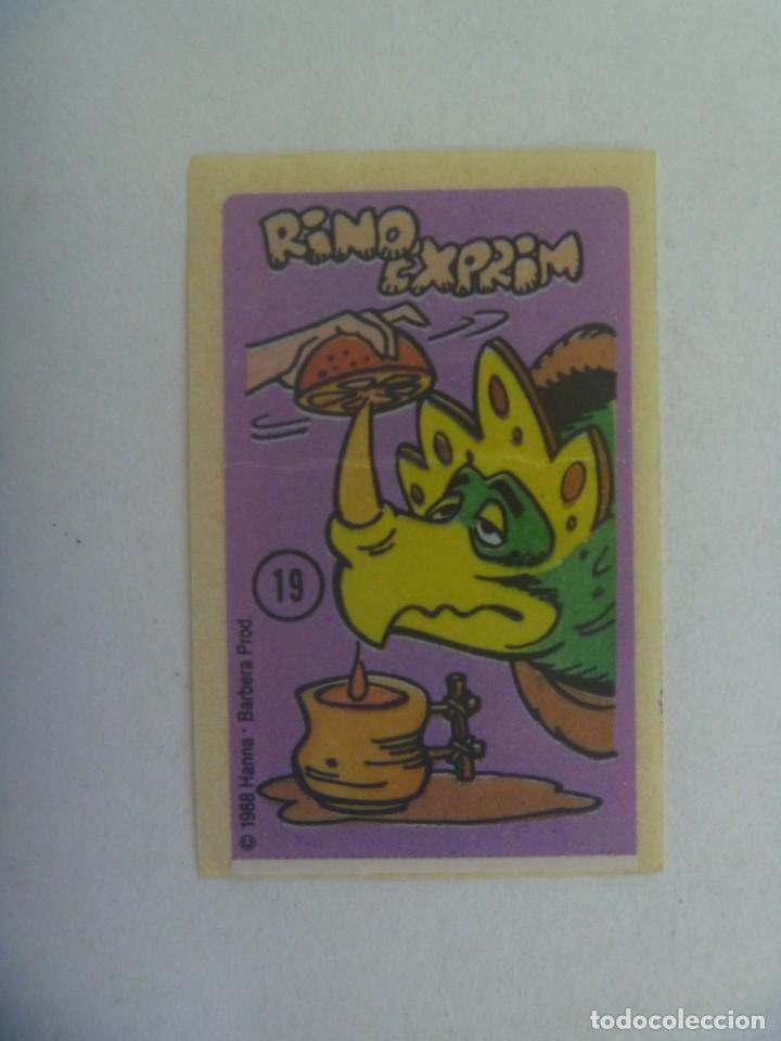 Pegatinas de colecci&oacute;n: PEGATINA DE CHICLE DE LOS PICAPIEDRAS , A&Ntilde;OS 80