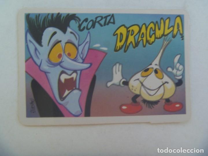 Pegatinas de colecci&oacute;n: PEGATINA DE BOLLYCAO COLECCION DE PEGUI-TARJETA : CORTA DRACULA
