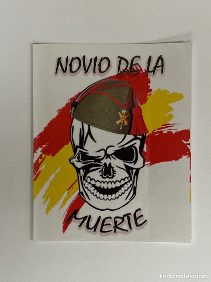 Pegatinas de colecci&oacute;n: PEGATINA ADHESIVO. La Legi&oacute;n.., Novio de la Muerte