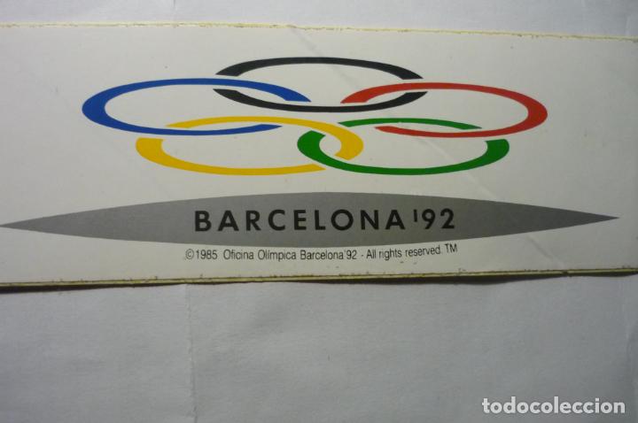 Pegatinas de colecci&oacute;n: pegatina juegos olimpicos barcelona 92