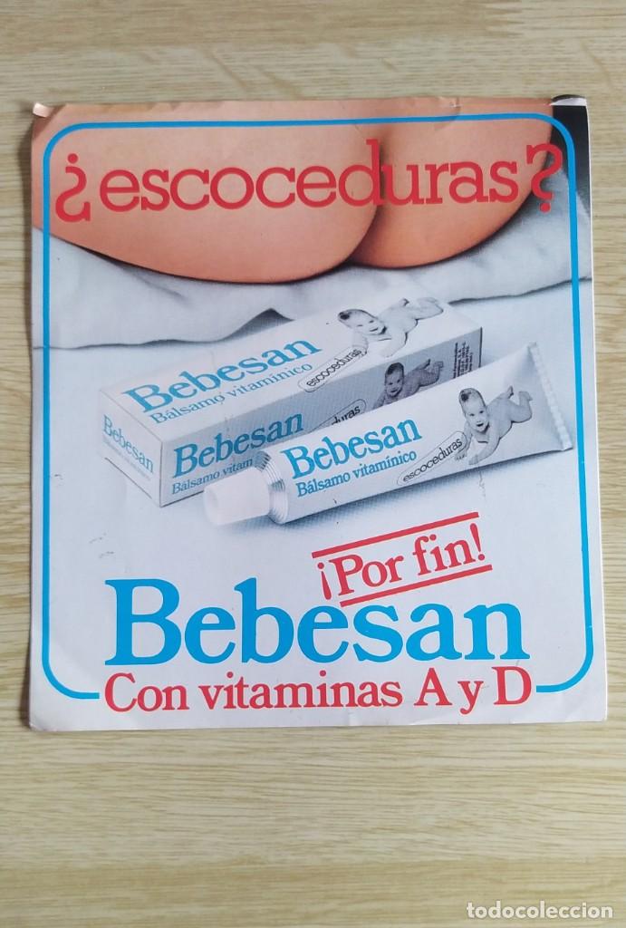 Pegatinas de colecci&oacute;n: PEGATINA ADHESIVO PUBLICITARIA BEBESAN