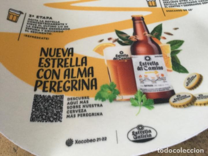 Pegatinas de colecci&oacute;n: ESTRELLA DE GALICIA - ESTRELLA DEL CAMINO - PEGATINA - SIN USAR -