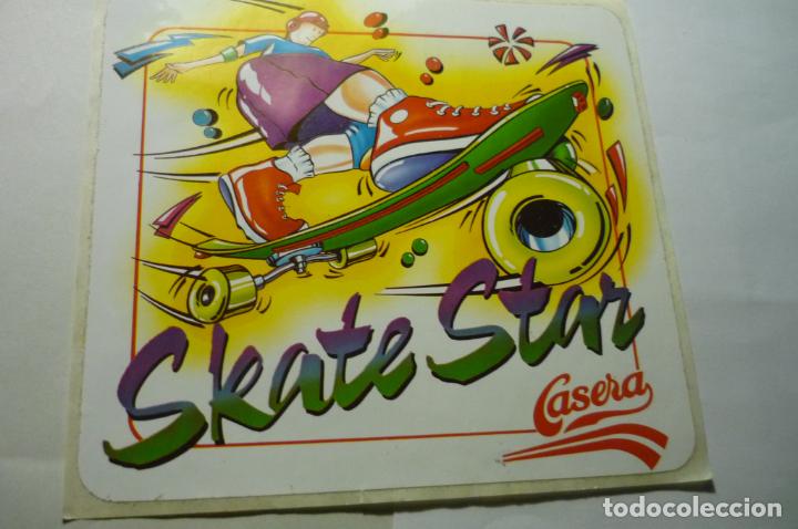 Pegatinas de colecci&oacute;n: pegatina skate star la casera