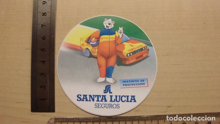 Autocolantes de cole&ccedil;&atilde;o: Pegatinas aseguradoras Santa Lucia,Mna,Asitur