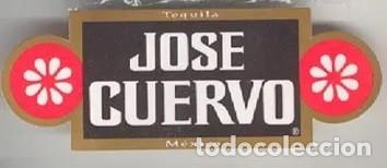 Pegatinas de colecci&oacute;n: PEGATINA, ADHESIVO. TEQUILA JOSE CUERVO, M&Eacute;XICO. A&Ntilde;OS 200-.