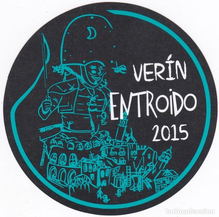 Pegatinas de colecci&oacute;n: PEGATINA VERIN ENTROIDO 2015 - CIGARRON - CARNAVAL