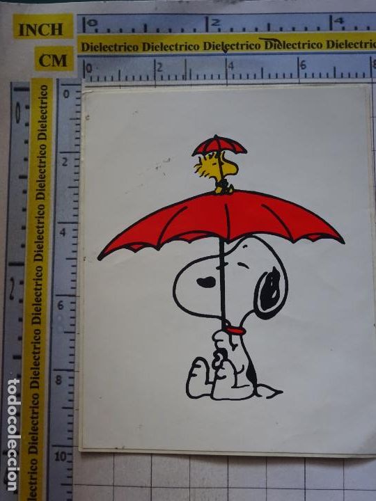 Collection stickers: PEGATINA DE DIBUJOS ANIMADOS. SNOOPY. 29