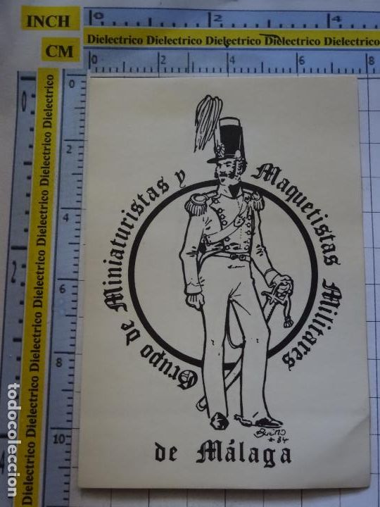 Pegatinas de colecci&oacute;n: PEGATINA MILITAR. GRUPO DE MINIATURISTAS Y MAQUETISTAS MILITARES DE M&Aacute;LAGA. 31