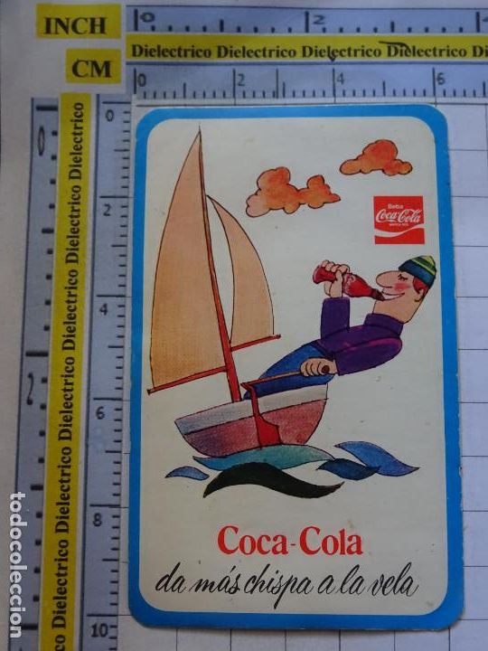 Autocollants de collection: PEGATINA DE BEBIDAS. COCA COLA DA MAS CHISPA A LA VELA. 32